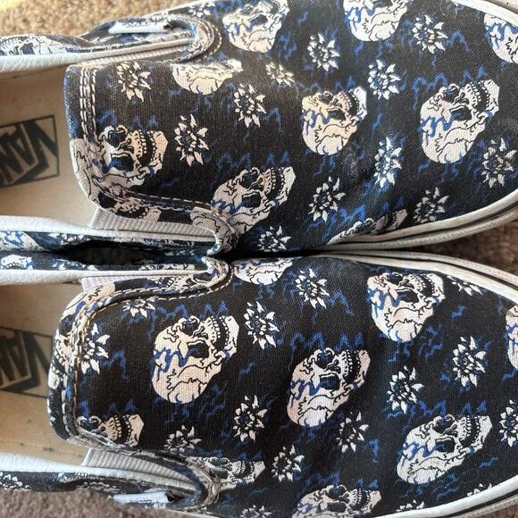 Blue and black skull - Picture 2 of 4